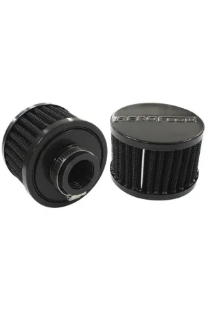 Aeroflow 1" Universal Clamp-On Filter 3" O.D,2.25" High - Black Top Exclusive