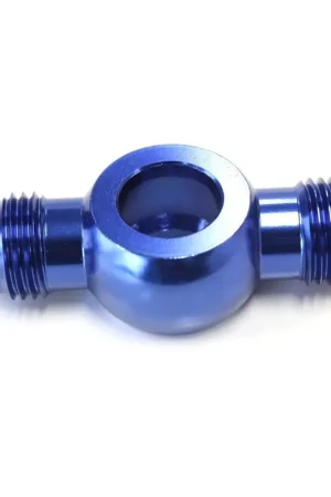 Handmade Aeroflow 1/2" Alloy Double-Ended Banjo to Dual -6AN - Black