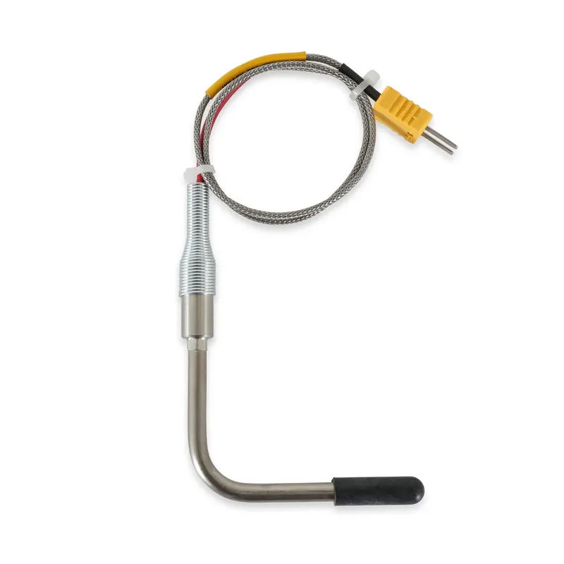 Holley EFI 1/4" EGT PROBE, OPEN TIP 90DEG 18.50IN Weekend Sale