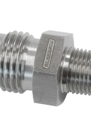 Aeroflow 1/8" NPT x -6AN Turbo Oil Feed Fitting - Stainless Steel Wholesale