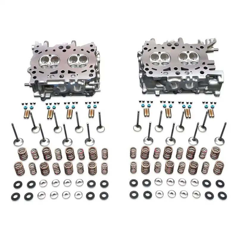 Premium IAG Performance 1000 CNC Ported Drag AW20 Cylinder Head Package - w/ Kelford B "280" Cams, Cam Towers, Lifters & Rockers (WRX 15-21)