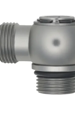 Modern Deatschwerks 10AN ORB Male to 10AN Male Flare Low Profile 90-Degree Swivel Anodized - Black