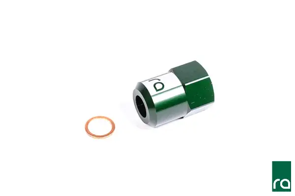 Radium Engineering 10AN ORB to Bosch 044 Check Valve Adapter Price Drop
