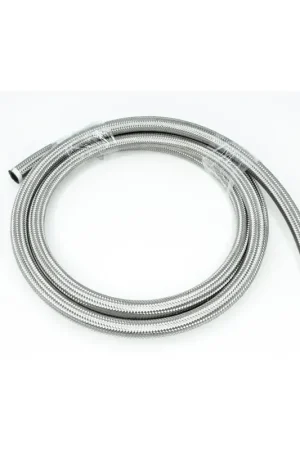 Buy Direct Deatschwerks 10AN Stainless Steel Double Braided CPE Hose - 10 Feet