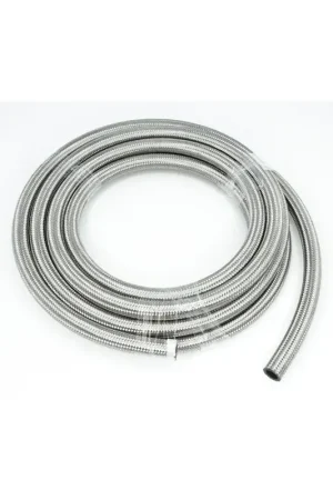Deatschwerks 10AN Stainless Steel Double Braided CPE Hose - 20 Feet Final Sale