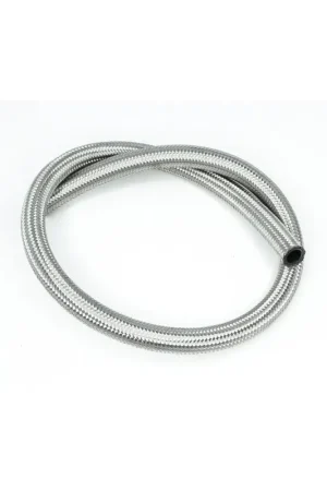Bargain Deatschwerks 10AN Stainless Steel Double Braided CPE Hose - 3 Feet
