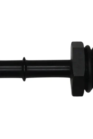 Deatschwerks 10AN to 3/8 EFI Quick Connect Adapter Anodized Matte Black Crafted