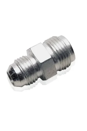 Aeroflow 11/16" -18 Power Steering Adapter Inverted Seat -6AN - Stainless Price Cut