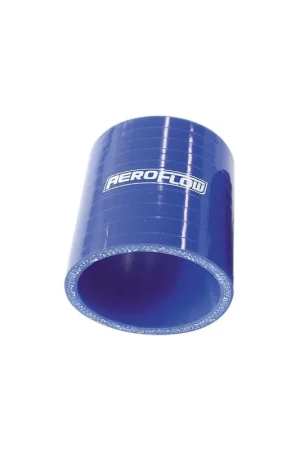 Aeroflow 127mm Straight Silicone Hose Coupler - Blue Price Cut