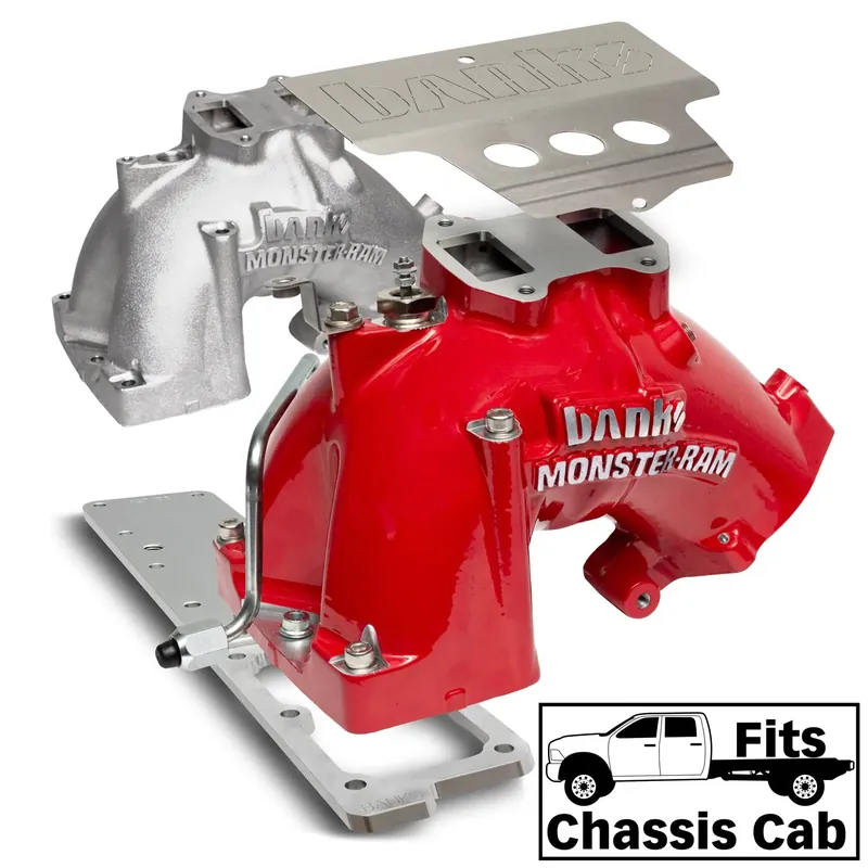 Banks Power 13-18 Dodge RAM 6.7L Monster-Ram Intake System W/Fuel Line-Chassis Cab Red Editor’s Pick