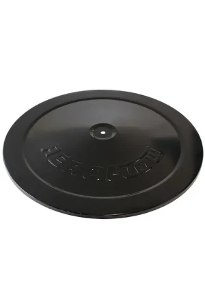 Aeroflow 14" Air Filter Top Plate - Black Steel Exclusive Offer