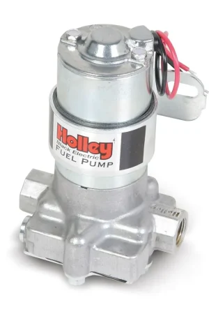 Holley 140 GPH Black® Electric Fuel Pump Street/Strip Carbureted Applications Compatible with Gasoline, Alcohol or Methanol Grab Now