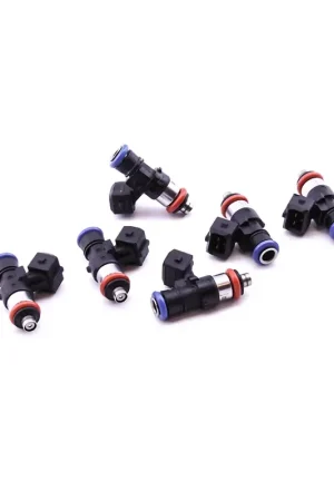 Money Back Guarantee Deatschwerks 1500cc/min Injectors - 6 Pack (Mustang V6 11-15)