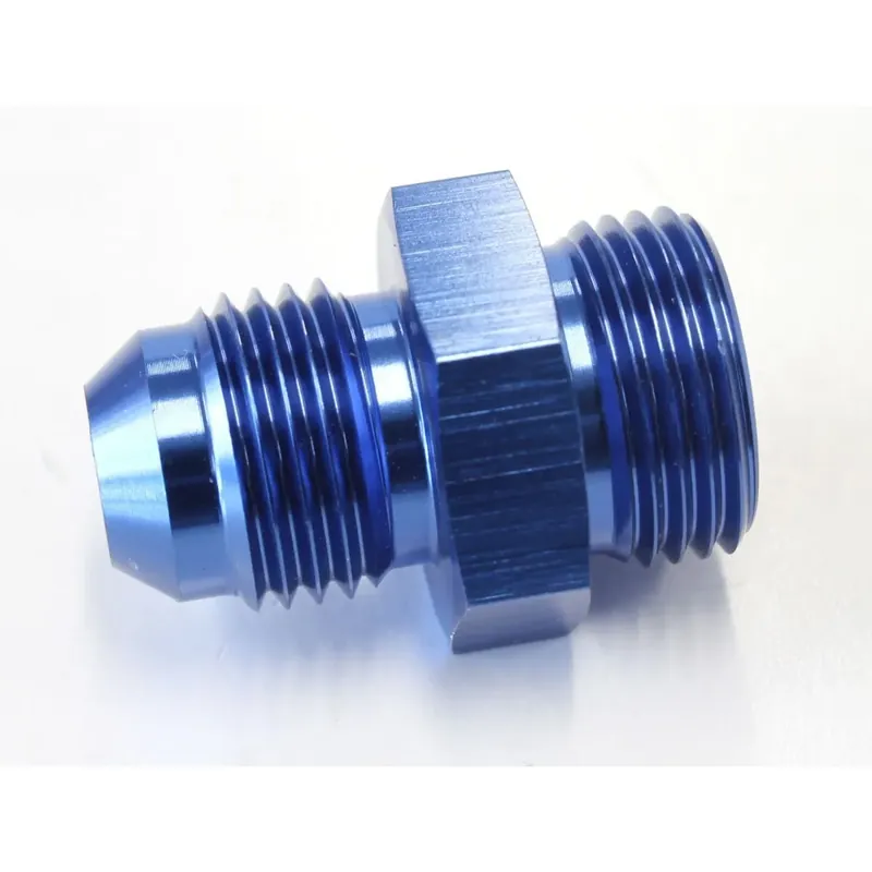 Free Shipping Aeroflow 16mm x 20 to -6AN Carter/Edelbrock Fitting - Black