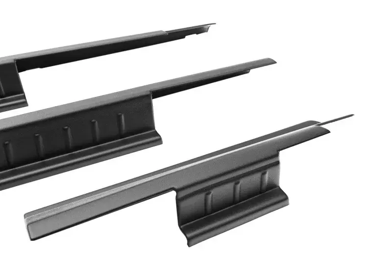 Warranty Included Rugged Ridge 18-22 Jeep Wrangler (JL) Rocker Pnl/Sill Plate Cvr 4dr. Rocker Guard 4pc. - Tex. Blk