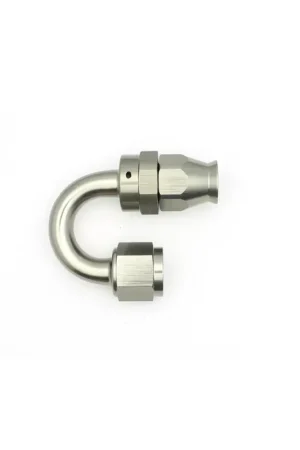 Deatschwerks 180 Deg 8AN Female Swivel PTFE Hose End w/Olive Insert Best Seller