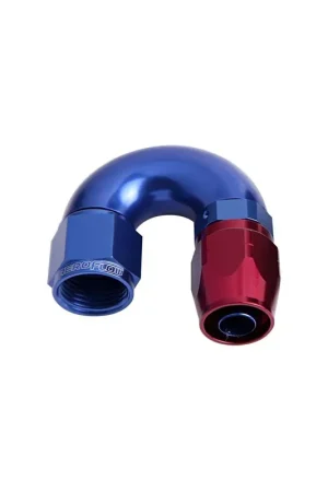 Aeroflow 180 Deg Full Flow Swivel Hose End -12AN - Black Special Discount