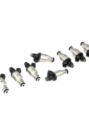 Free Returns Deatschwerks 1800cc/min 11mm Low Impedance Upper Injectors - 8 Pack
