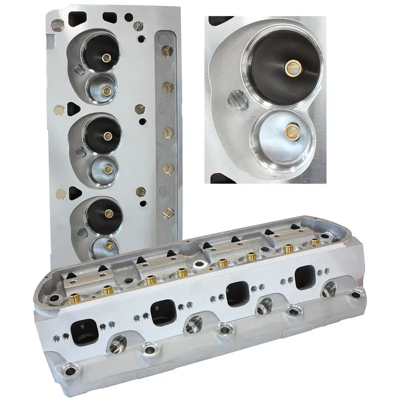 Aeroflow 205cc Aluminium Cylinder Heads w/58cc Chambers (SB Ford) One Day Deal
