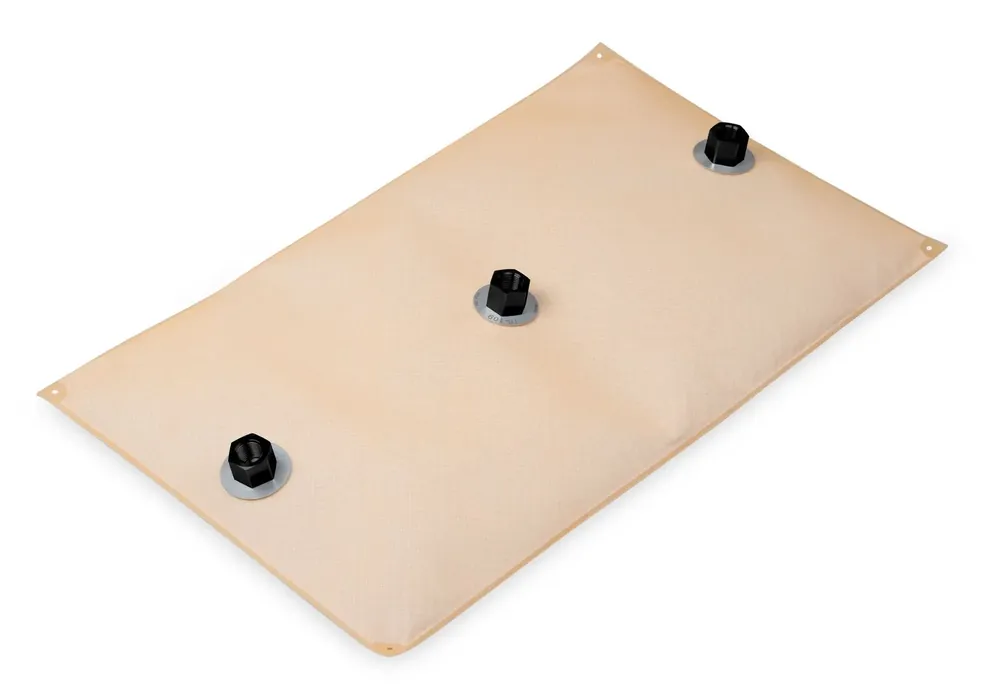 Fan Favorite Holley 24" x 15" HydraMat®, Rectangle Center and Side outlet pick-ups with -1/2" NPT fitting. Fitting locations designed for universal use.