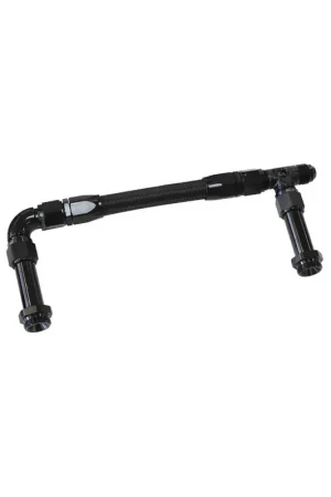 Aeroflow 241mm Carburettor Inlet Rail Kit -8AN - Black Save Now