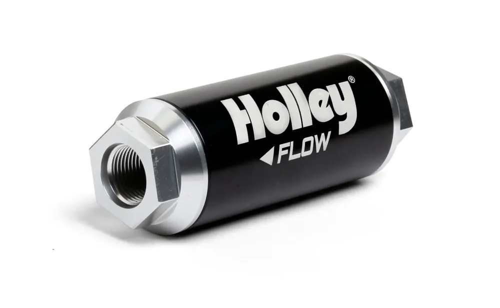 Holley 260 GPH Billet Dominator Fuel Filter Hot Street/Race EFI Applications Post Filter 10 Micron No Minimum Order