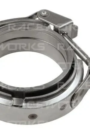 Bulk Order Raceworks 3.0" Stainless Quick Release V-Band Clamp & Flanges Kit