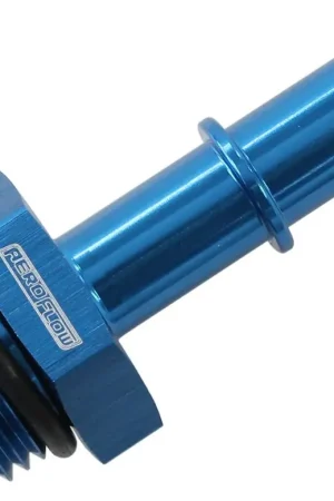Aeroflow 3/8" Push On EFI to -10 ORB Male Fitting- Black While Supplies Last