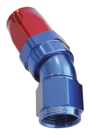 New Release Aeroflow 30 Deg Hose End -10AN Full Flow Taper Style - Black