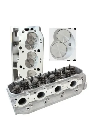 Aeroflow 315cc Aluminium Cylinder Heads w/121cc Chamber - Pair (BB Chevrolet) Professional Grade