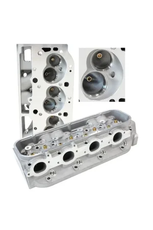 Cheap Aeroflow 315cc Bare Aluminium Cylinder Heads w/121cc Chamber - Pair (BB Chevrolet)