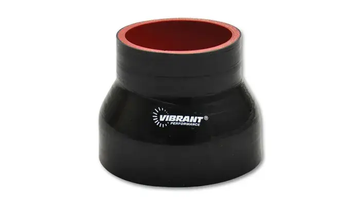 Vibrant Performance 4 Ply Reducer Coupling 5in x 6in x 3.5in long - Black Certified