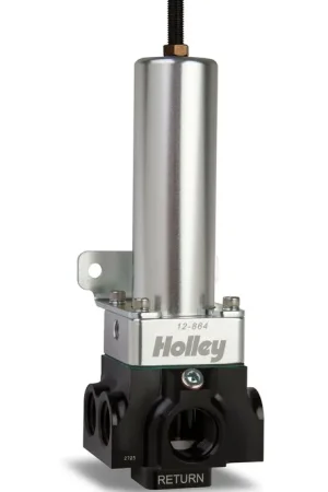 Bargain Holley EFI 4 Port VR Series Fuel Pressure Regulator Four Port Adjustable 40 to 100 PSI Boost Reference 1:1