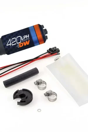 Save Now Deatschwerks 420lph In-Tank Fuel Pump w/ Install Kit (Miata 94-05)