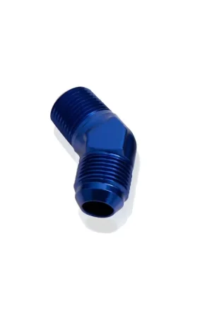 Free Delivery Aeroflow 45 Deg 1/8" NPT Male to -6AN - Black