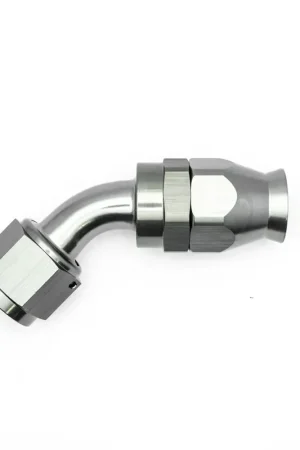 Deatschwerks 45 Deg 10AN Female Swivel PTFE Hose End w/Olive Insert Fresh Stock