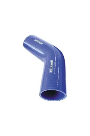 Low Price Aeroflow 45 Deg Silicone Hose Coupler - Blue - 145mm Long 13mm