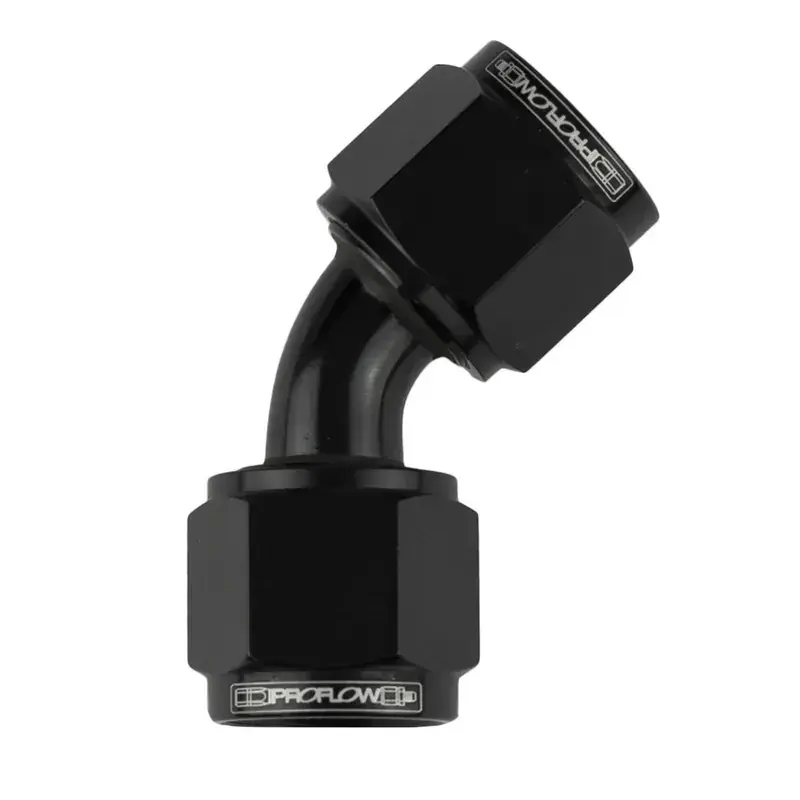 Trending Proflow 45 Degree Female Flare Union Swivel Hose End -16AN Blue