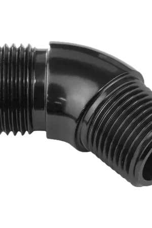 Proflow 45 Degree Full Flow 1/2in NPT To Male -08AN Flare to NPT Adaptor Blue Save Now