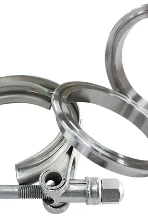 Weekend Sale Aeroflow 45" V-Band Clamp Kit w/Alloy Weld-on Flanges