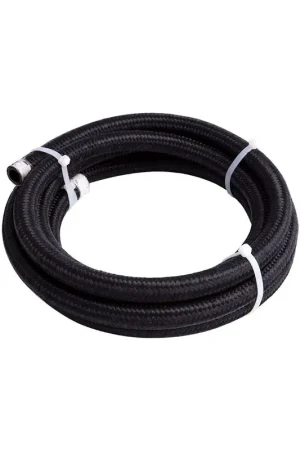Markdown Aeroflow 450 Series Black Braided Lightweight Hose -7AN - 1m