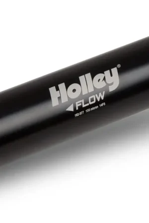Worldwide Shipping Holley 460 GPH VR Series Billet Fuel Filter Hot Street/Race Carb or EFI Applications Pre Filter 100 Micron