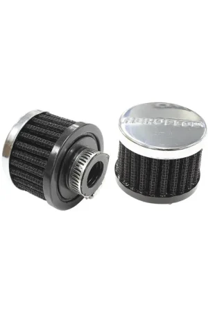 Aeroflow 5/8" Universal Clamp-On Filter 2" O.D,1.5"High - Chrome Mega Sale