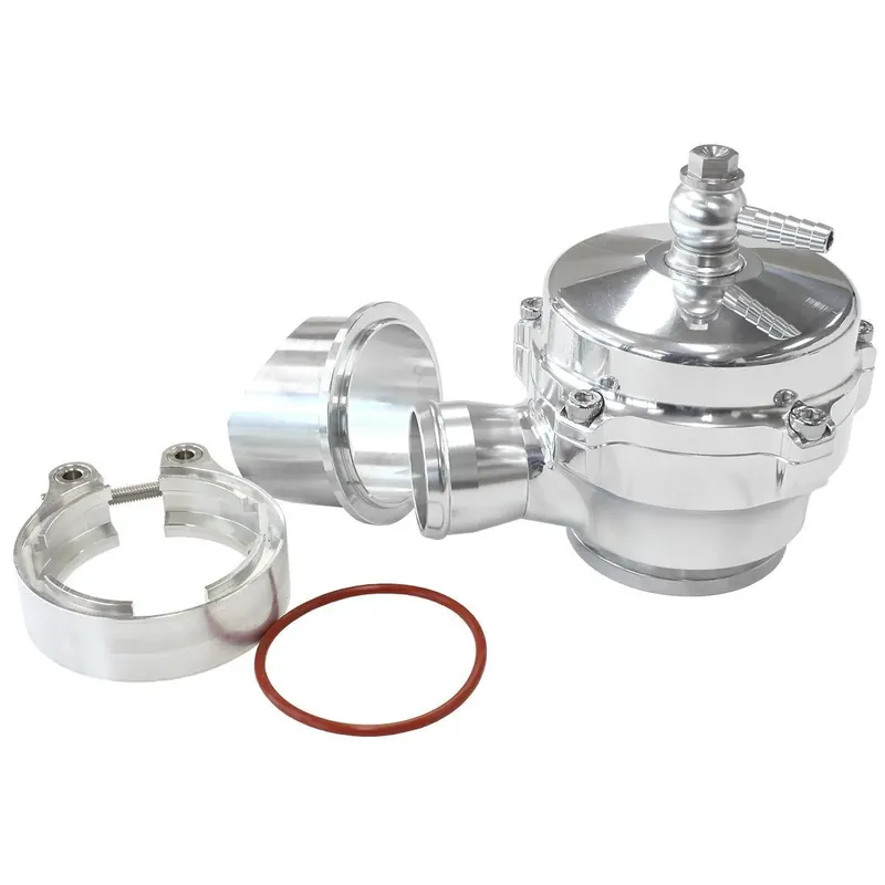 Aeroflow 50mm High Flow Blow Off Valve w/V-Band - Black Mega Sale