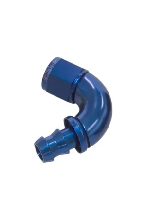 Aeroflow 510 Series Full Flow Tight Radius Push Lok 120 Deg Hose End -12AN - Blk Limited Time