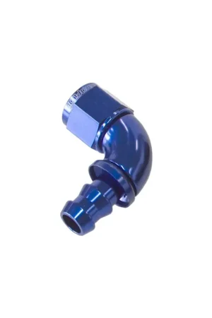 Modern Aeroflow 510 Series Full Flow Tight Radius Push Lok 90 Deg Hose End -4AN - Blk