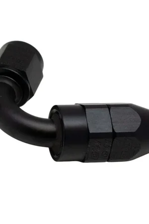 Deatschwerks 6 AN Female Flare Swivel120-Degree Hose End PTFE Anodized Matte Black Save Now