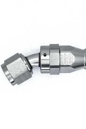 Deal Deatschwerks 6 AN Female Flare Swivel30-degree Hose End PTFE anodized DW titanium