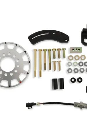 Holley EFI 6.56-Inch 12-1X Crank Trigger Kit, SBF, Hall Effect For Small Block Ford Mega Sale