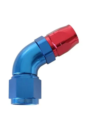 Seasonal Sale Aeroflow 60 Deg Full Flow Stepped Hose End -10AN to -8AN - Black